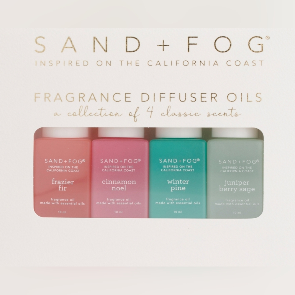 Sand and Fog 4pk Assorted Diffuser Oils